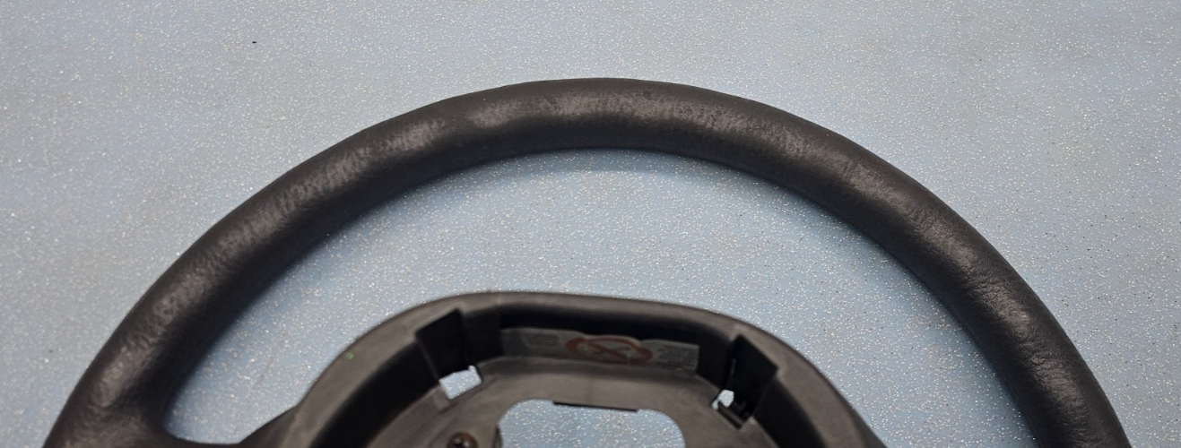 🔥02-05 Ford Explorer Steering Wheel Leather CRUISE CONTROL Assembly Black OEM