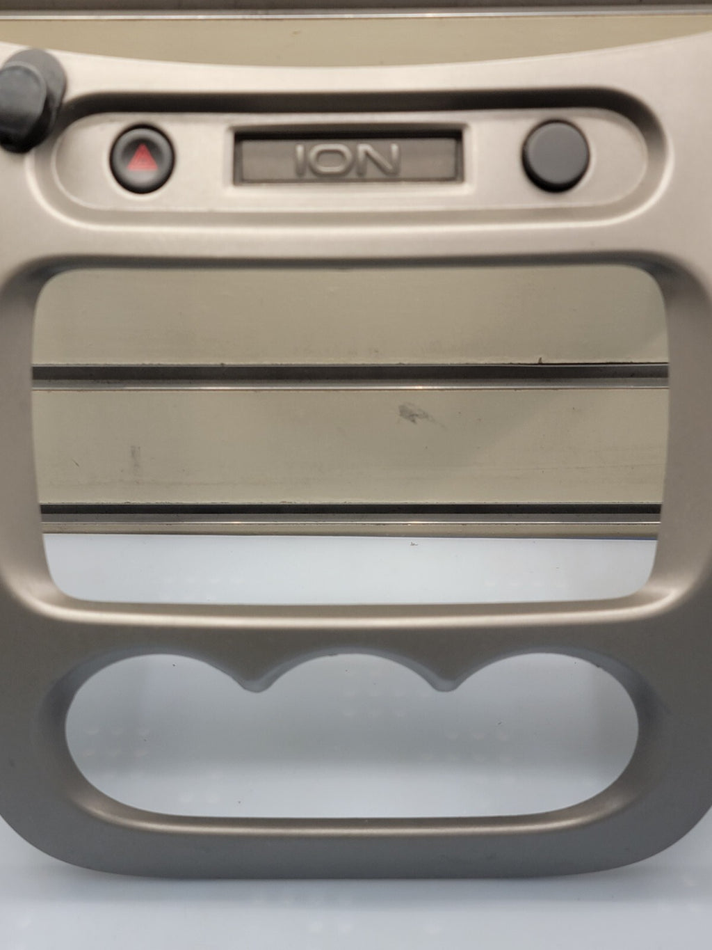 🔥2003-2007 Saturn Ion Radio AC Climate Control Bezel Assembly Vents silver