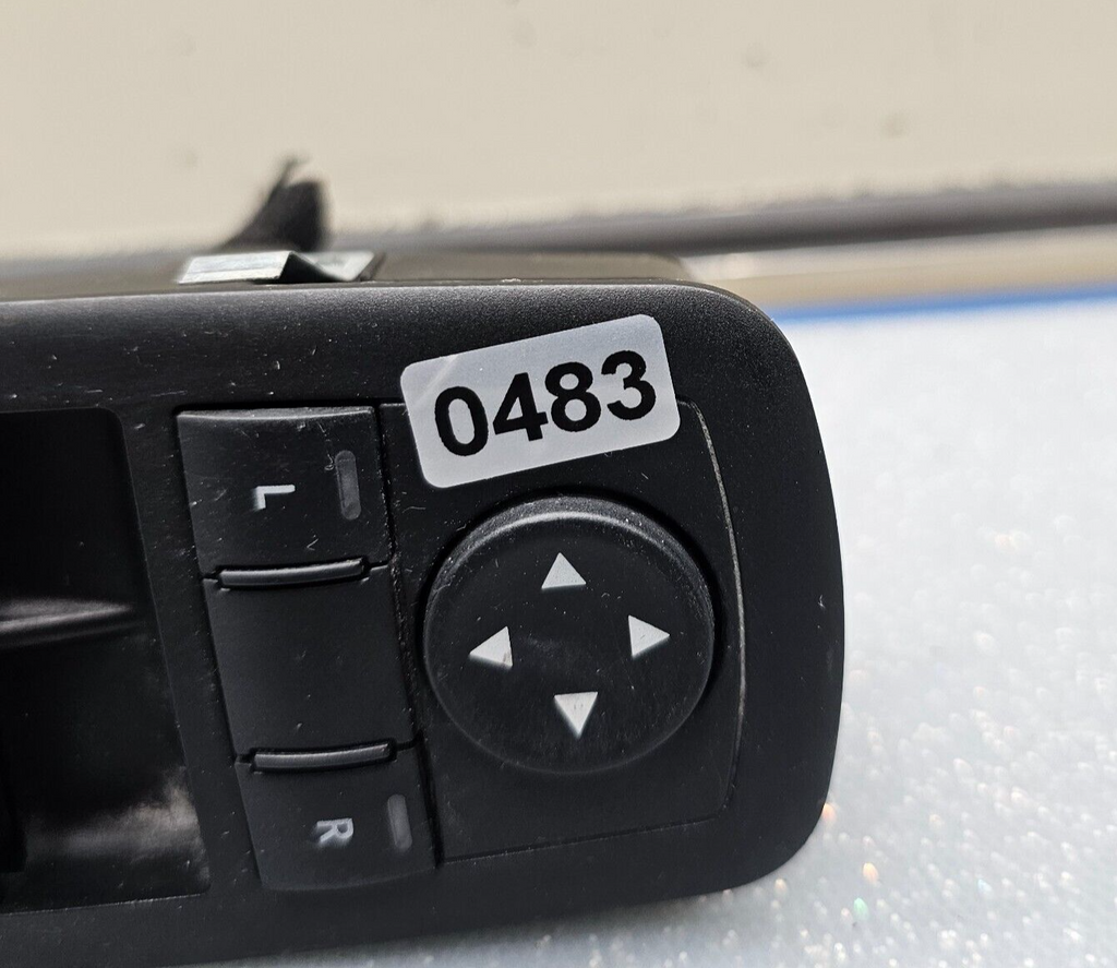 🔥12-16 Grand Caravan Town Country Master Left Driver Window Switch BLACK WS29