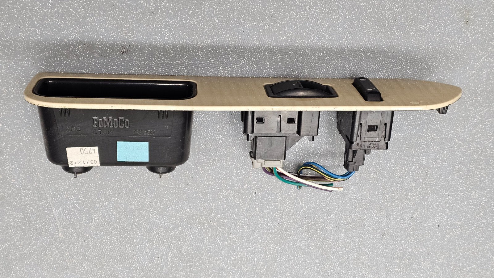 🔥08-09 Ford Taurus Sable Right Passenger Master Power Window Door Switch Tan