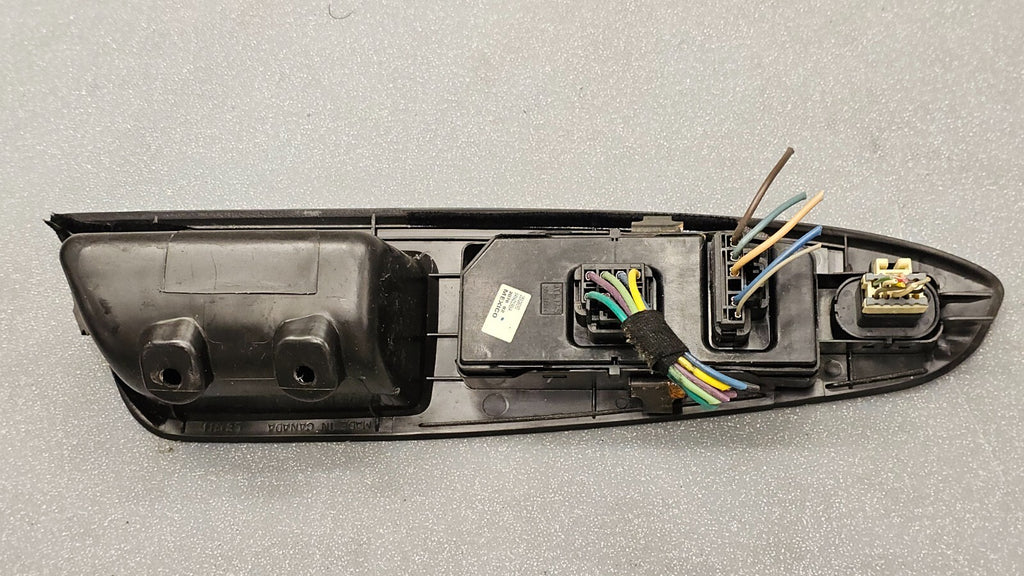 🔥09-16 CHEVY IMPALA LEFT DRIVER MASTER POWER DOOR WINDOW SWITCH BEZEL BLACK