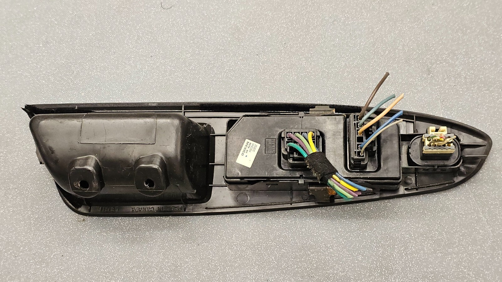 🔥09-16 CHEVY IMPALA LEFT DRIVER MASTER POWER DOOR WINDOW SWITCH BEZEL BLACK