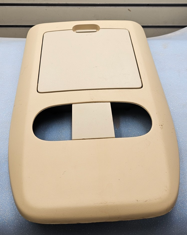 🔥04-08 Ford F-150 F150 Overhead Console DOME Light Lamp Roof Storage TAN OEM