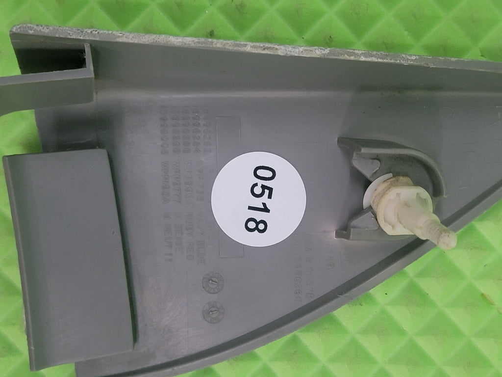 🔥1995-1998 Chevrolet Tahoe Suburban Door Panel Mirror Cover Trim RIGHT GRAY