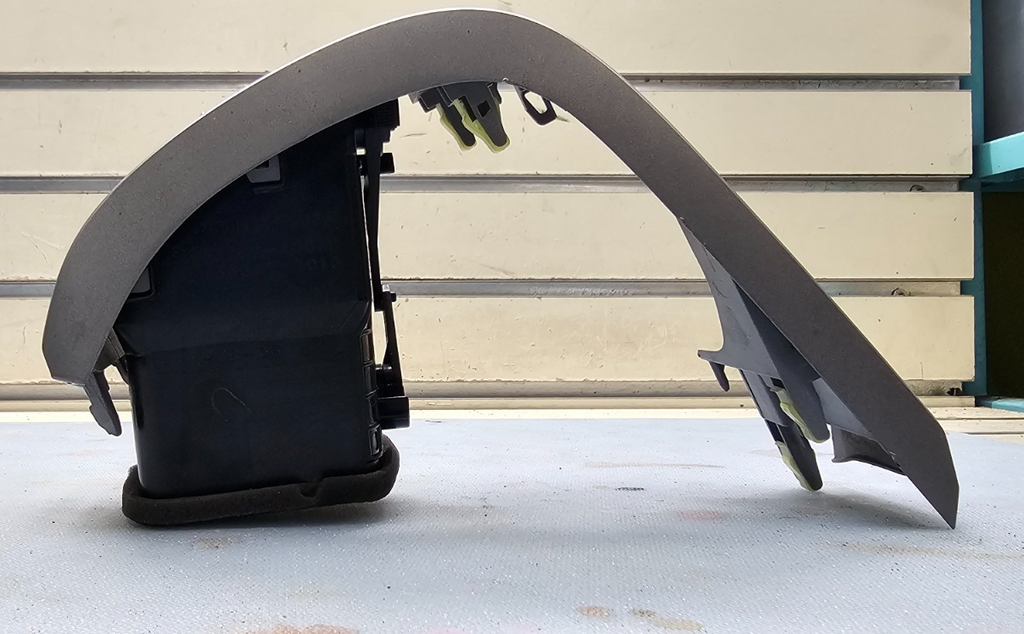 🔥04-09 Toyota PRIUS Dash Left Driver AC A/C AIR VENT HEATER Panel SILVER