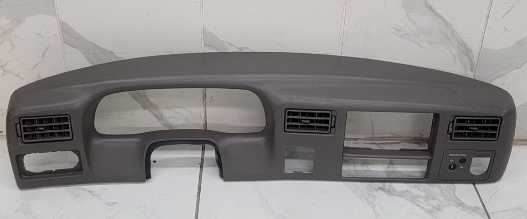 🔥99-04 Ford F250 F350 Dash Instrument Cluster Speedometer Bezel Panel Tan C22