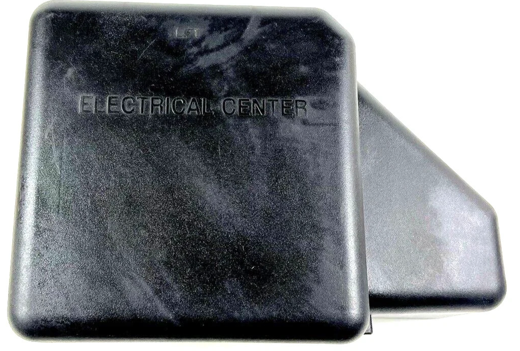 🔥00-02 Silverado Sierra Engine Fuse Relay Box Cover Lid Trim Panel Black OEM
