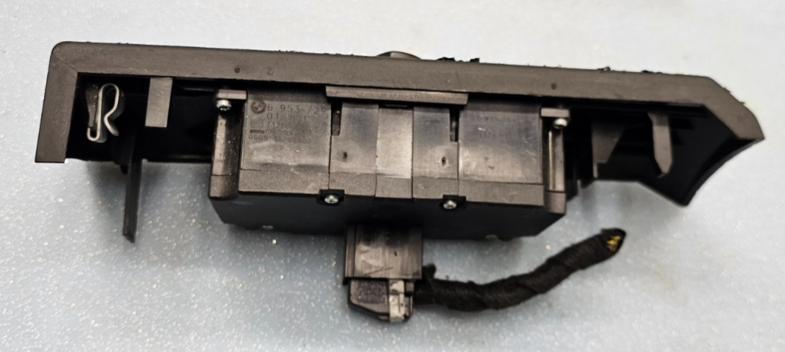 🔥08-10 BMW 525I 528I 530I 535I 550I HEADLIGHT FOGLIGHT CONTROL SWITCH BLACK