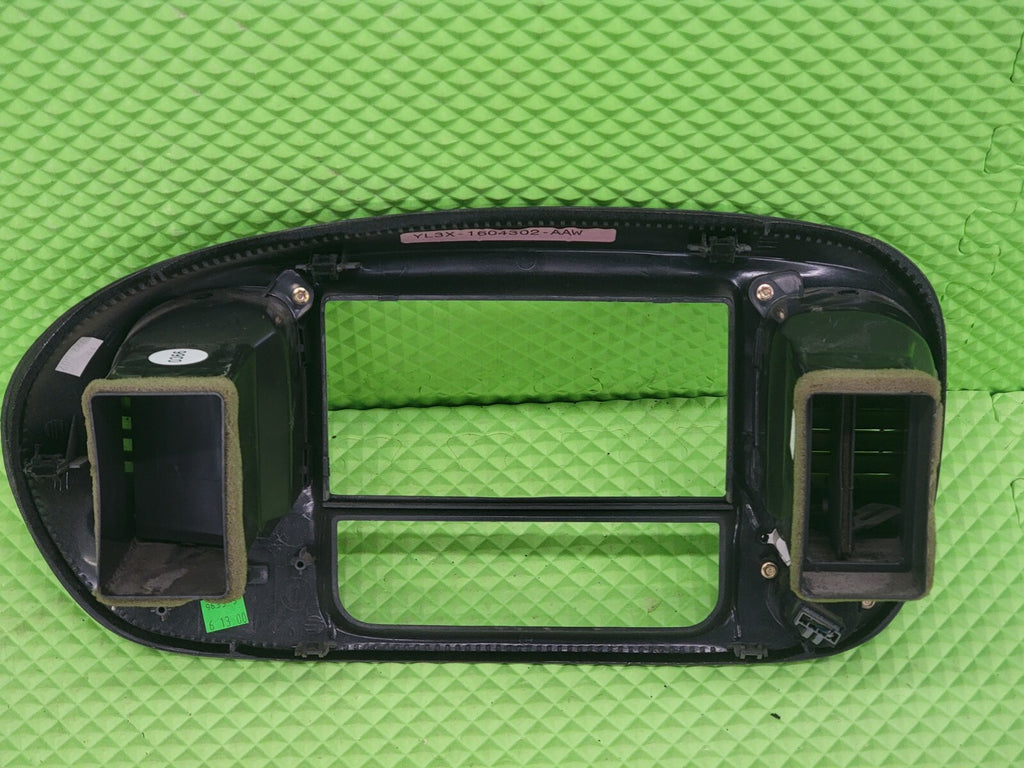 🔥97-03 Ford F150 Center Dash Radio Climate BEZEL Trim Panel Line Light Tan B1