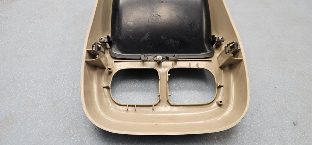 🔥94-97 Dodge RAM Front Overhead Console DOME Map Light Lamp Roof Storage Tan