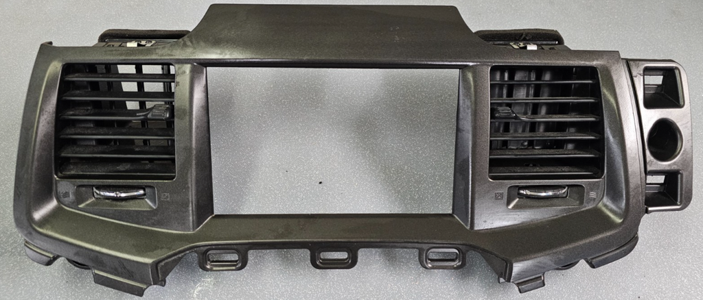 🔥09-12 LINCOLN MKS Dash Radio Stereo Display Trim Bezel Instrument Panel Silver