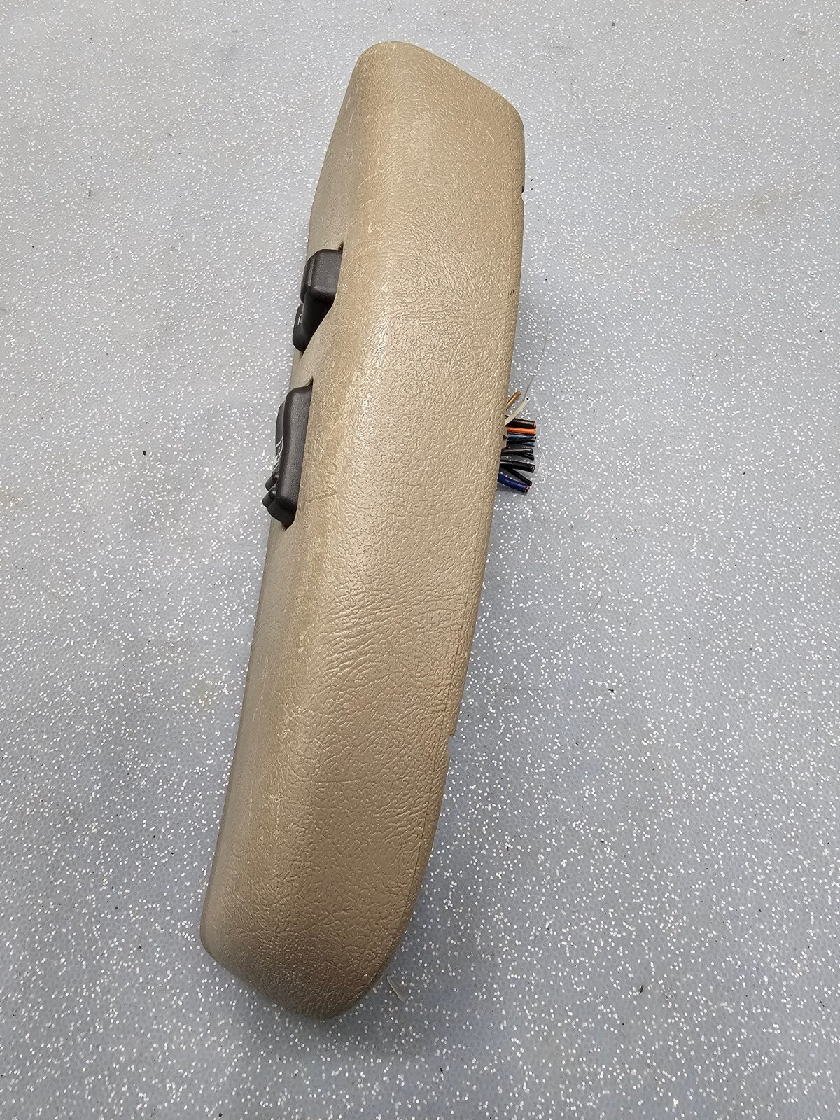 99-02 Silverado SIERRA Front RIGHT Passenger Power Window Switch Lock LT Tan WS3