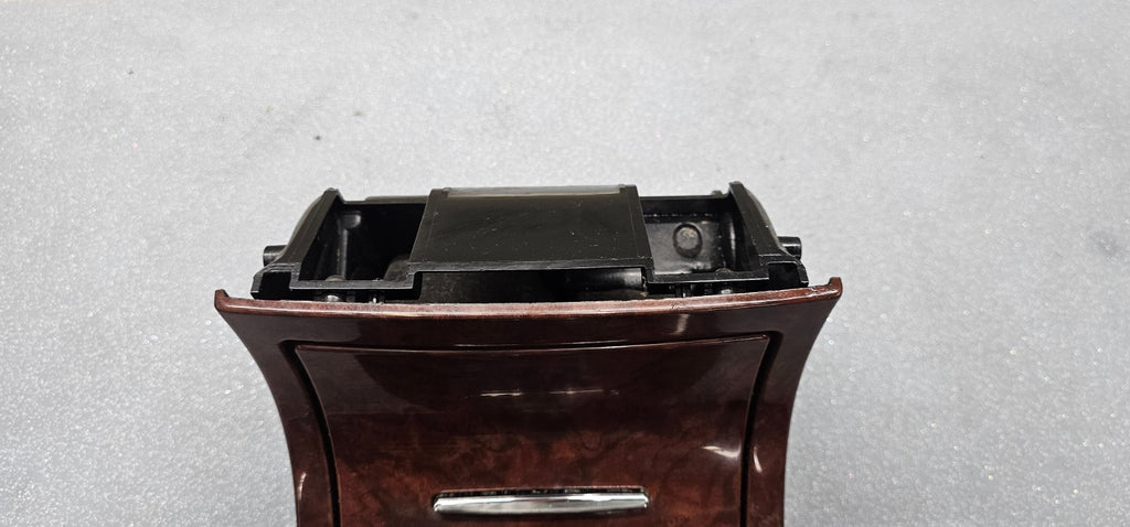 🔥06-11 Cadillac DTS Center Console Bin Selector Gear Shifter Trim Bezel Wood