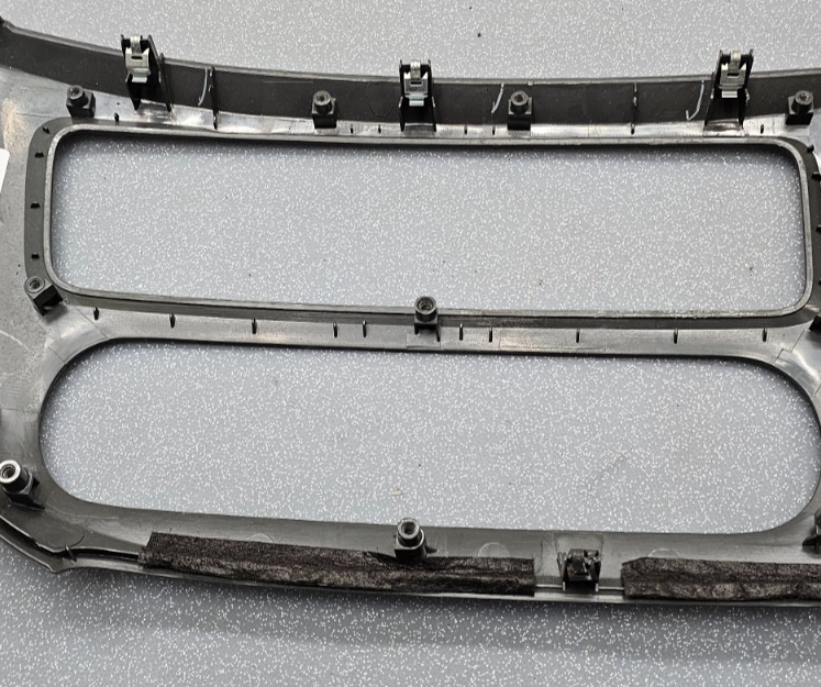 🔥05-10 Honda Odyssey Center Dash Radio Climate Control Bezel Trim Panel Silver