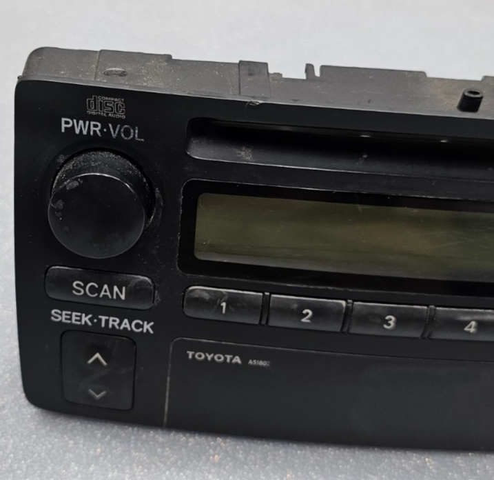 🔥03-05 Corolla Matrix Dash AM/FM Receiver Radio Stereo Audio Display CD Player