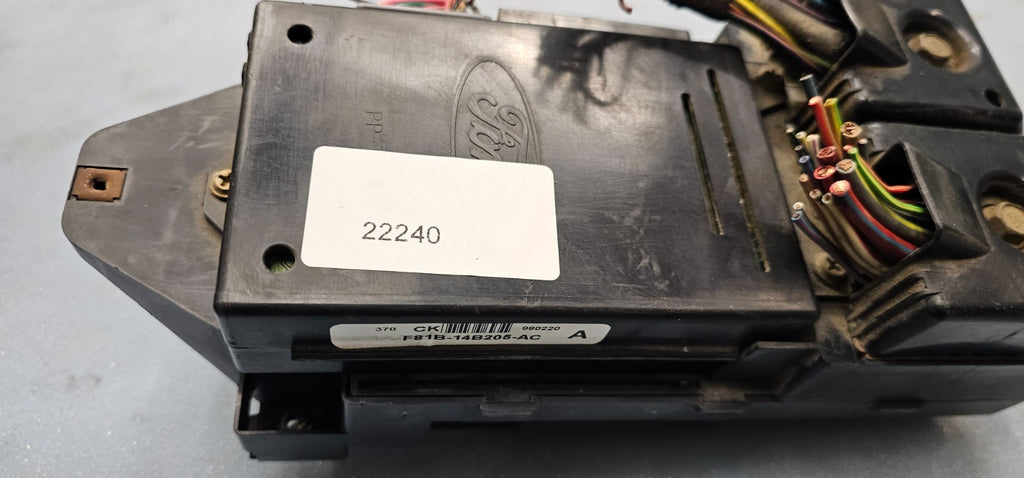 🔥97-03 FORD F150 250 350 Multifunction FUSE BOX PANEL COVER BODY CONTROL MODULE