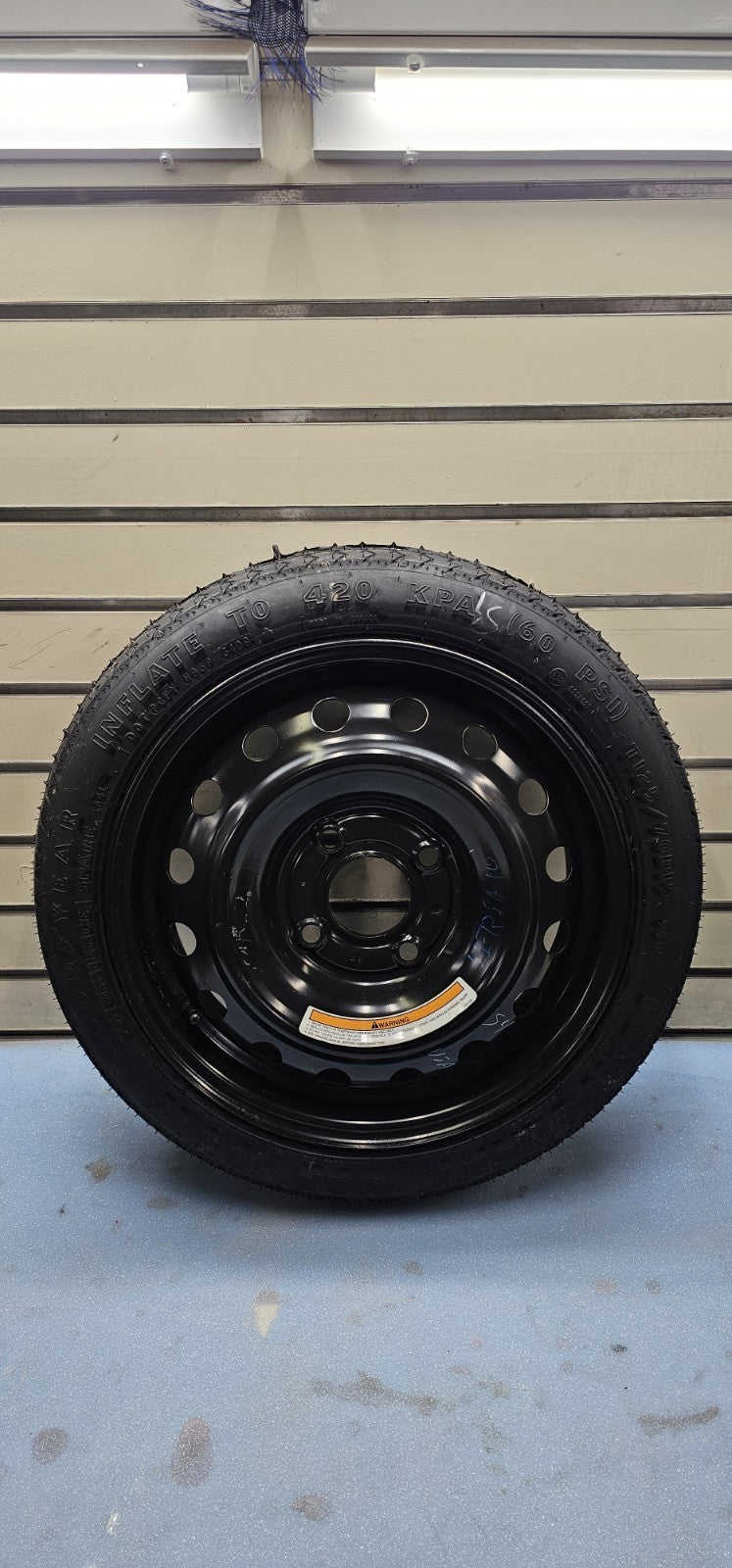 🔥2007-2012 Nissan Versa Compact Spare Tire Donut Rim OEM
