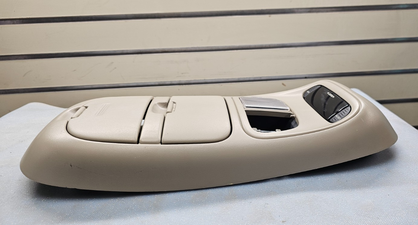 🔥99-04 Dodge Dakota Durango Sunroof Overhead Console DOME Map Light Storage TAN