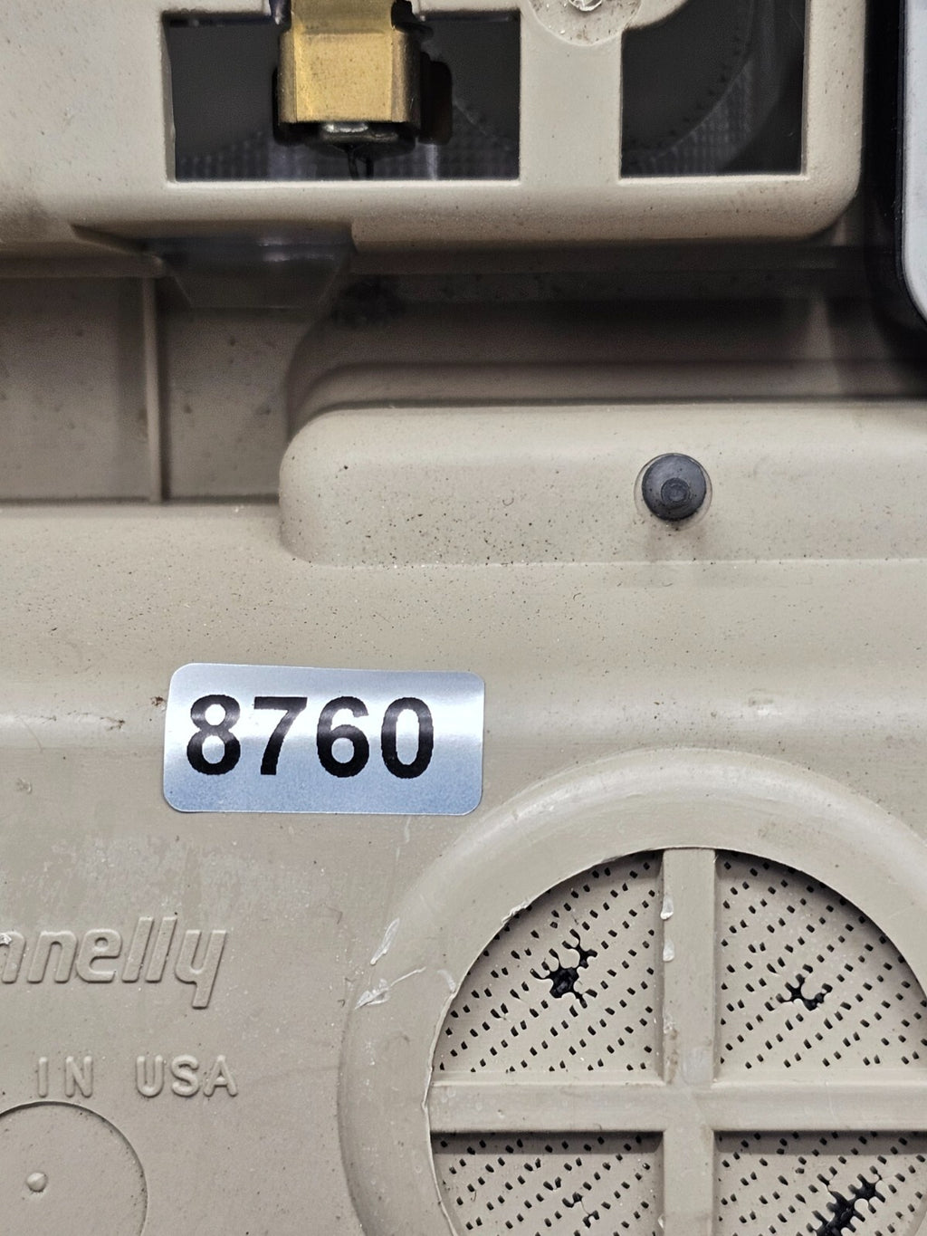 01-05 RAV4 Sienna Overhead Console Dome Map Light Lamp Assembly Interior Tan OEM