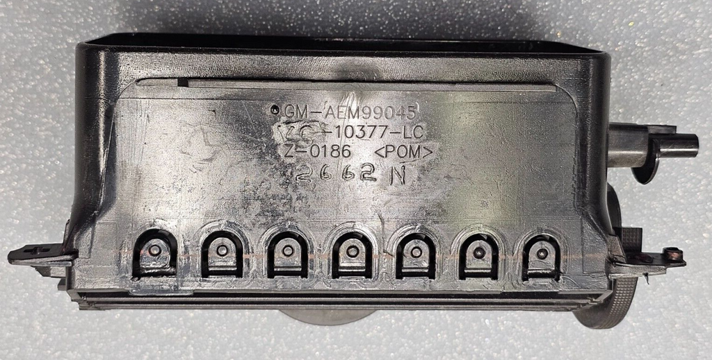 🔥06-13 CHEVY Impala Dash Left Driver Master Air Vent Heater Conditioning BLACK
