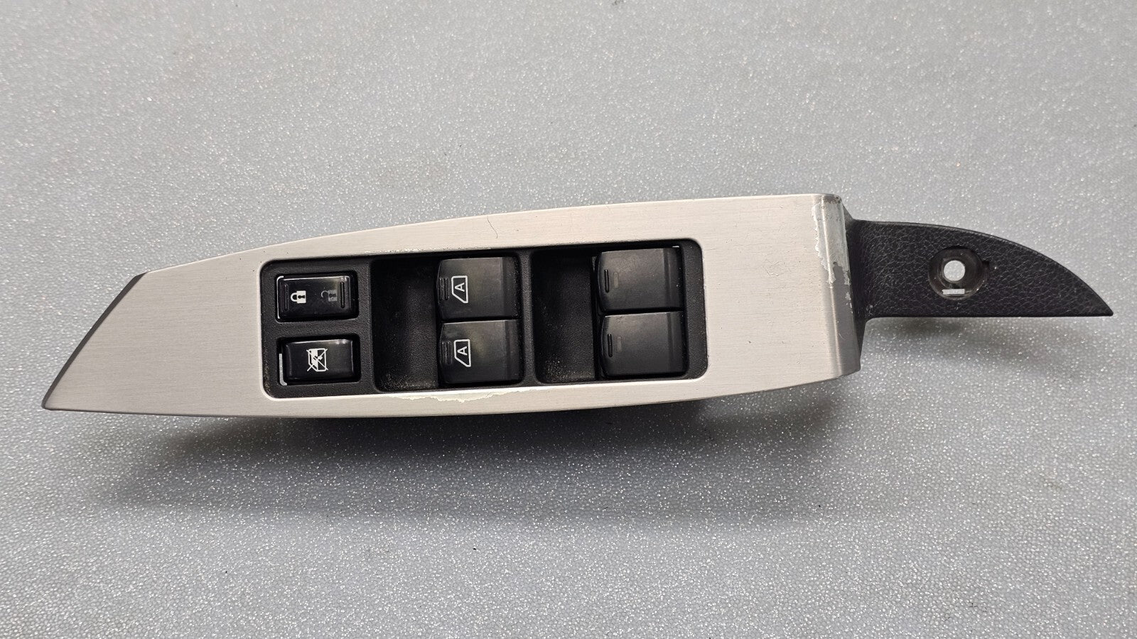 🔥03-07 NISSAN MURANO LEFT DRIVER MASTER LOCK WINDOW DOOR MIRROR SWITCH SILVER