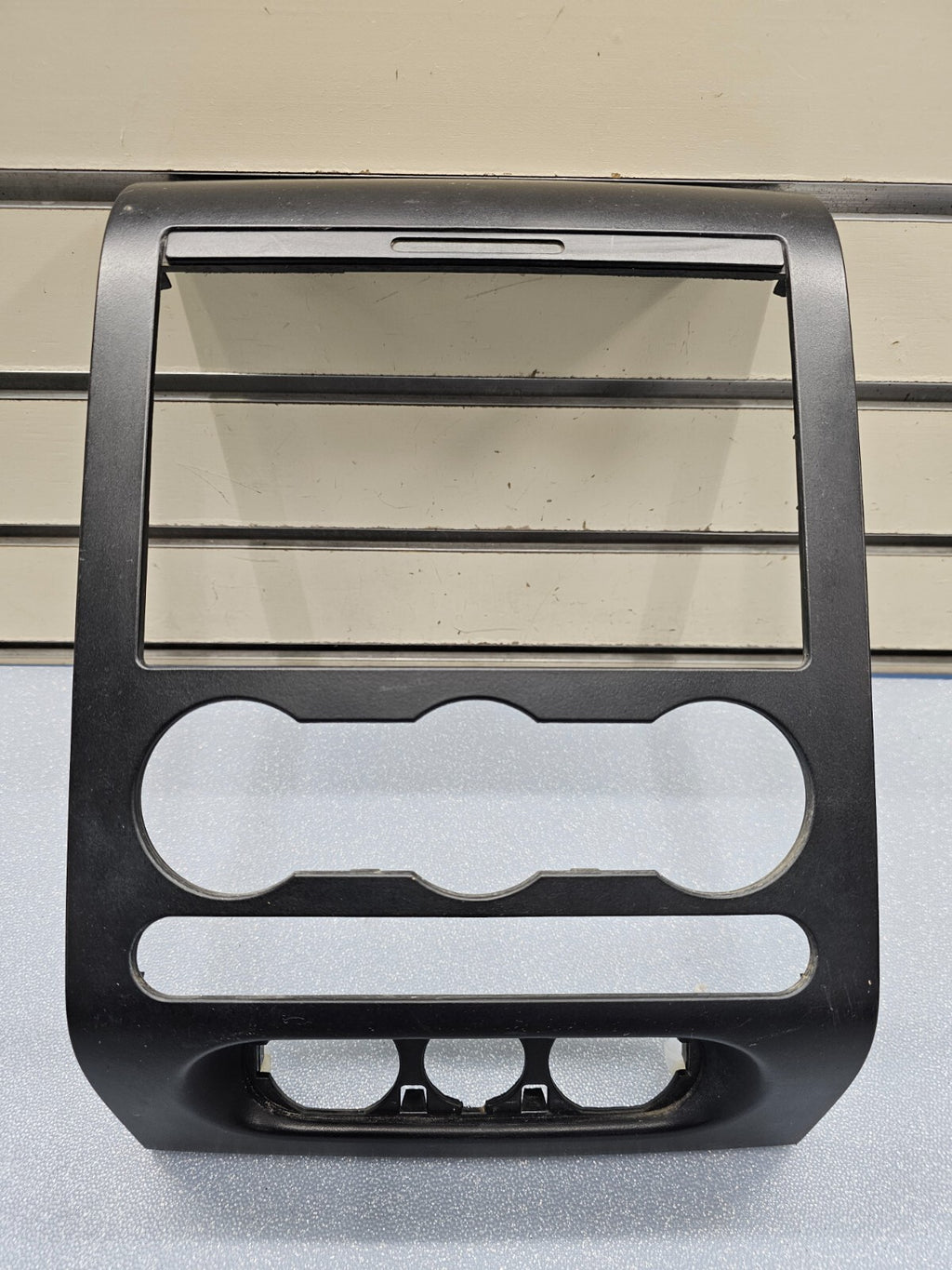 🔥04-08 Ford F-150 Dash Radio Climate Bezel Center Trim Panel CARBON BLACK A3
