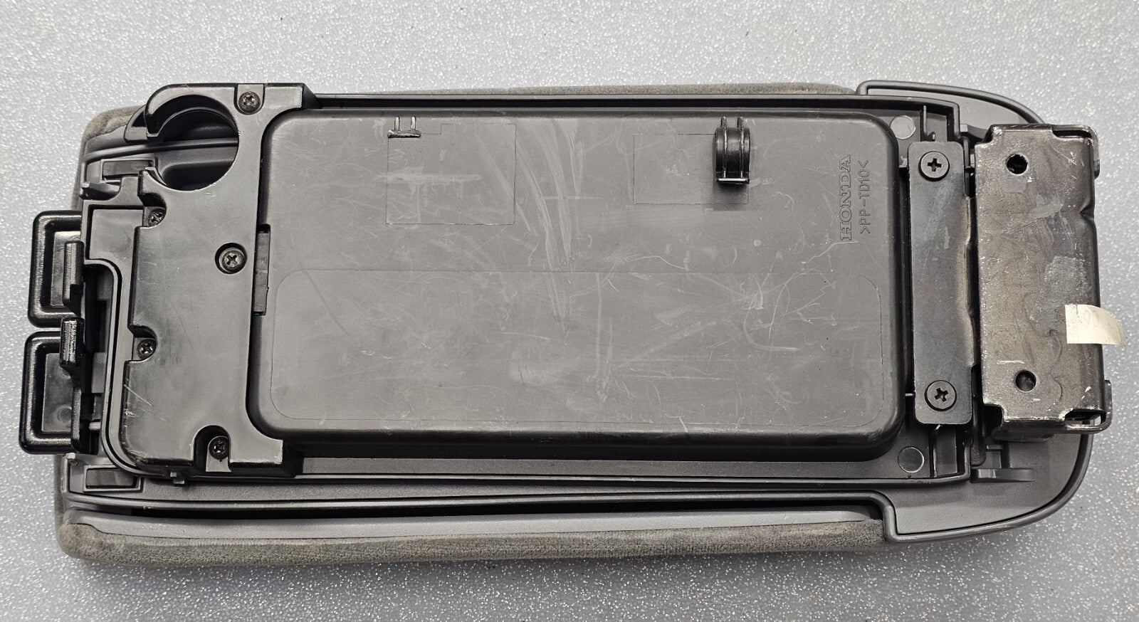 🔥03-07 Honda ACCORD Acura TSX Center Console Armrest Storage Lid CLOTH GRAY L22