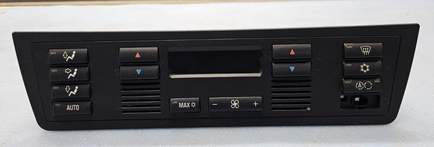 🔥00-06 BMW X5 E53 Dash Heater A/C HVAC Climate Temperature Control Black