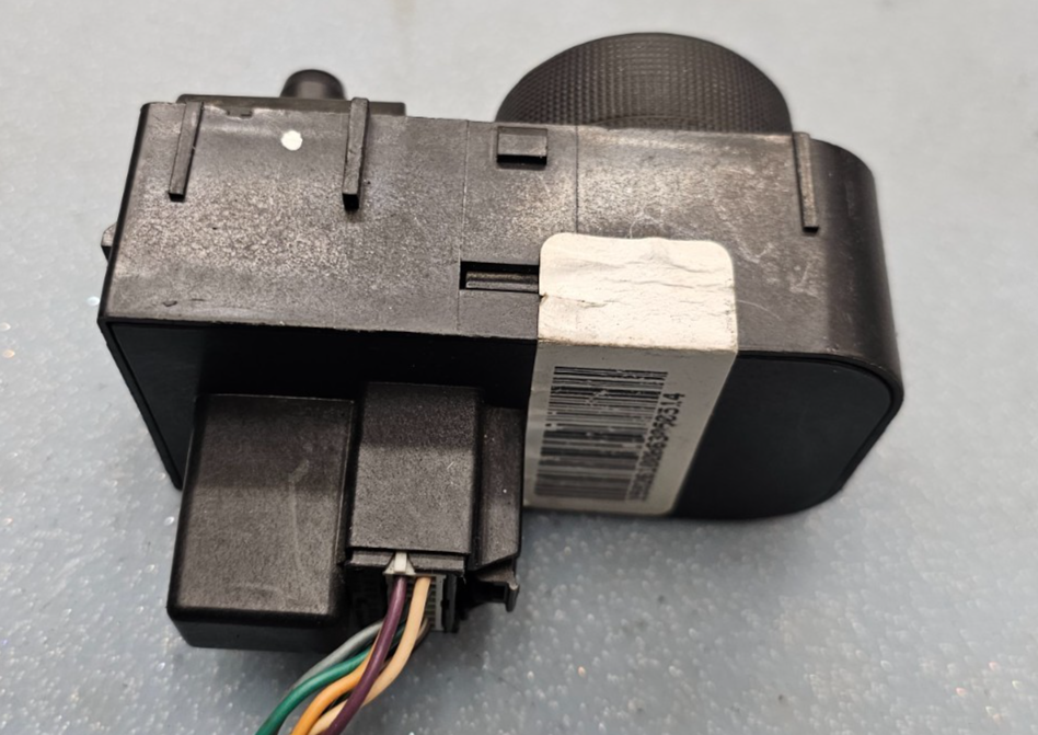 🔥07-14 Silverado Sierra Headlight Head Lamp Transfer Case Control Switch Black