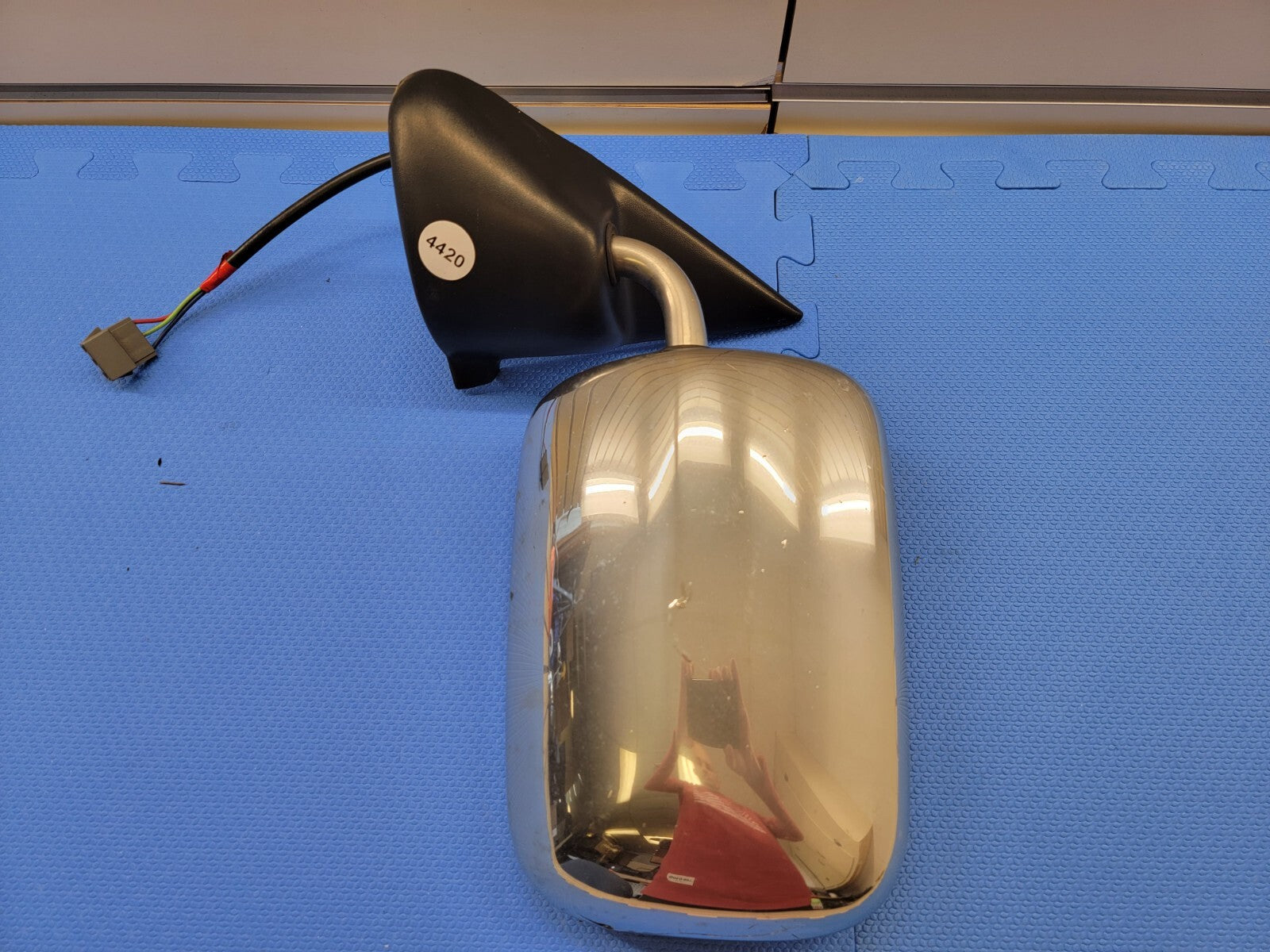 94-97 Dodge Ram 1500 2500 3500 Door Mirror Driver Left Power 3 Pin Chrome