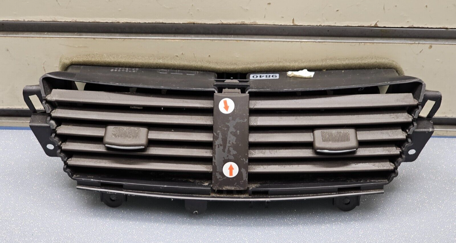 🔥08-12 MALIBU Dash  Center AC Heater AIR VENT Bezel Conditioning BLACK VT46