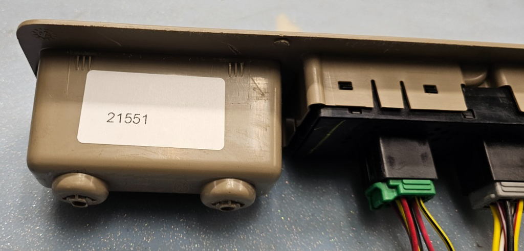 🔥05-07 Ford Five Hundred Left Driver Master Power Door Window Switch TAN OEM