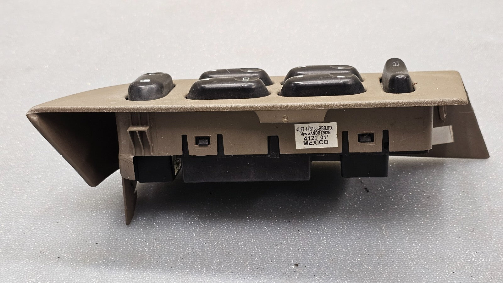 🔥02-05 Explorer Mountaineer Front Left Driver Master Door Window Switch Tan OEM