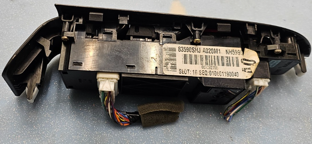 🔥05-10 Honda Odyssey Left Driver Door Power Window Switch LH Push Pull Silver