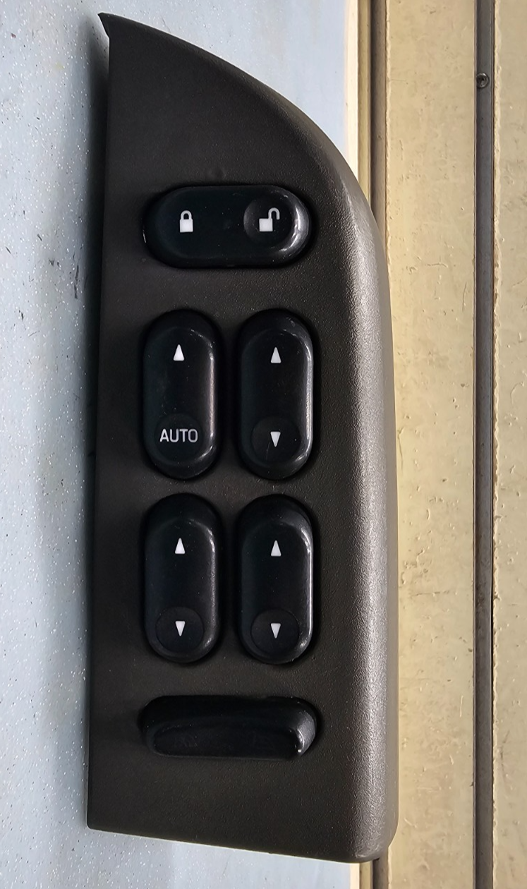 🔥02-05 Explorer Mountaineer Front Left Driver Master Door Window Switch Black