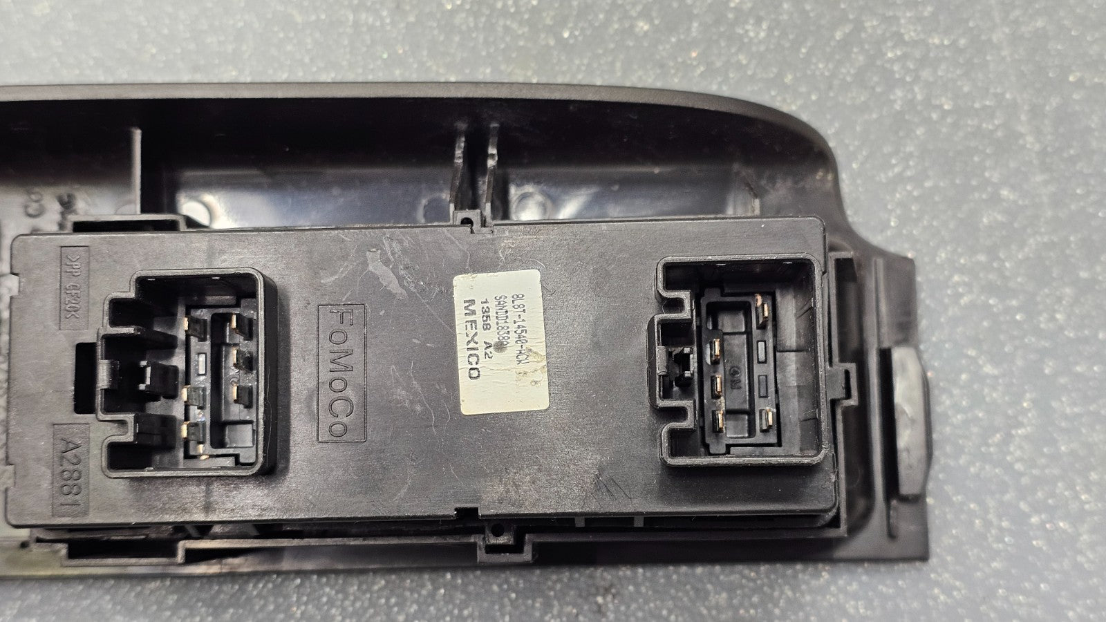 🔥08-12 Escape Focus Left Driver Door Master Power Window Switch Assembly Black