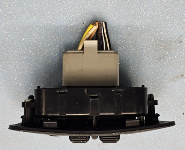🔥02-04 LIBERTY LEFT DRIVER MASTER POWER WIINDOW SWITCH REGULATOR ASSEMBLY BLACK