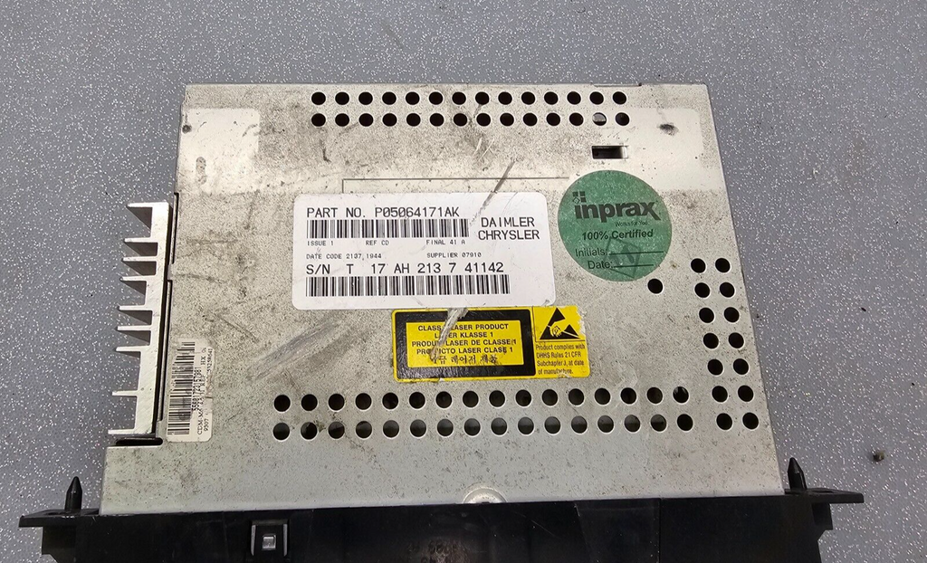 🔥2004-2010 Jeep Dodge Chrysler Front Dash Radio AM FM CD Aux Input OEM
