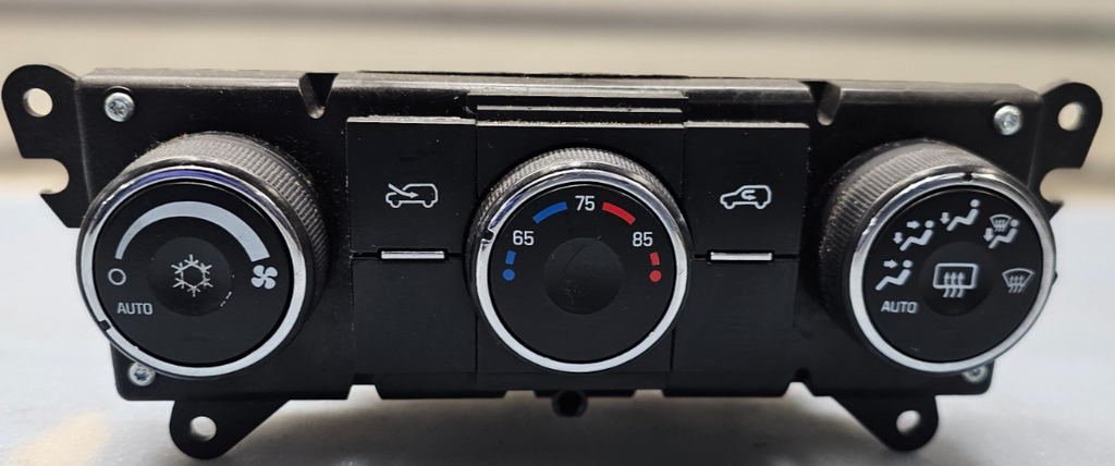 🔥08-10 Saturn Vue Dash HVAC AC Heater Temperature Climate Control Panel Black