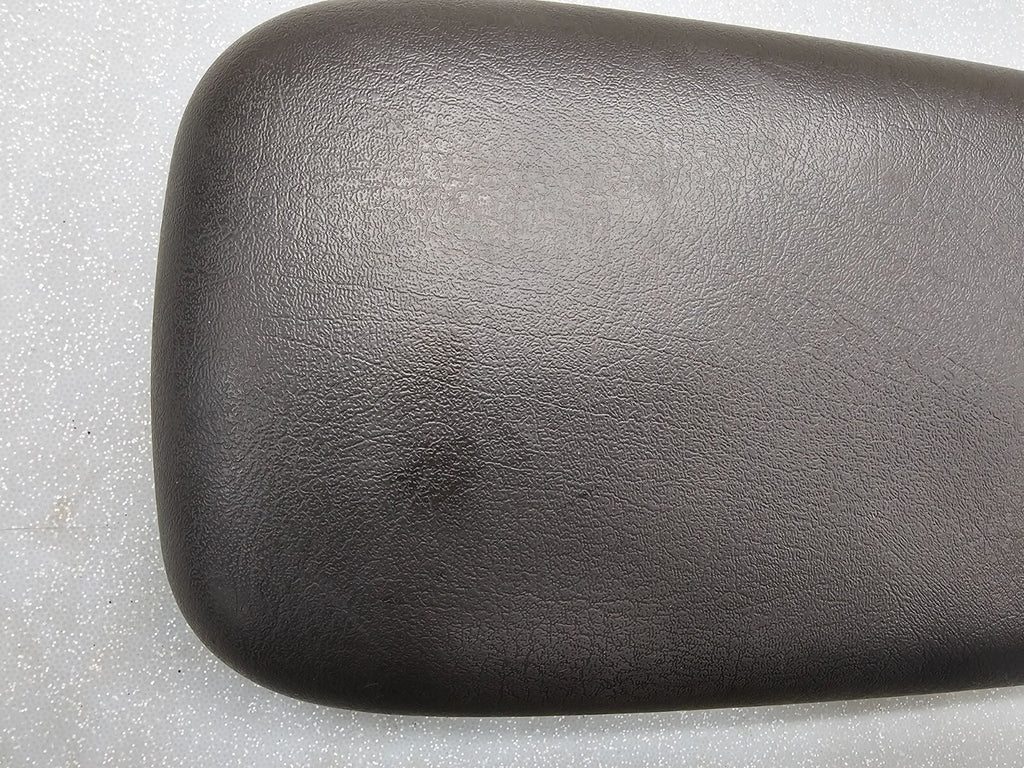 🔥02-09 Trailblazer ENVOY Center Console Armrest Lid Top Pad Cover LEATHER BLACK
