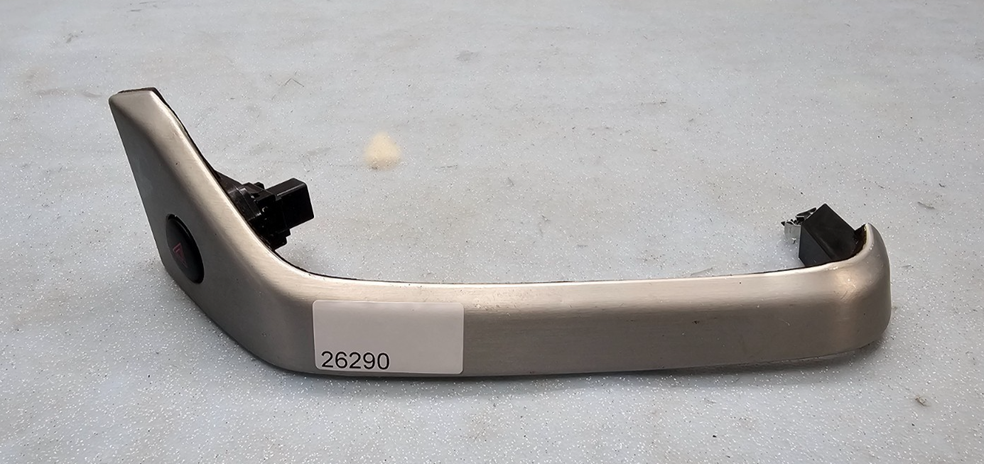 🔥08-14 Nissan Murano Dash Emergency Hazard Warningh Switch Bezel SILVER OEM