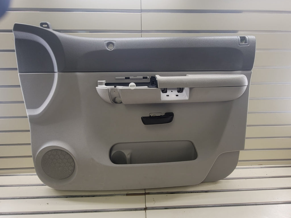 🔥07-09 Chevrolet Silverado GMC Sierra Door Panel right passenger side gray D19