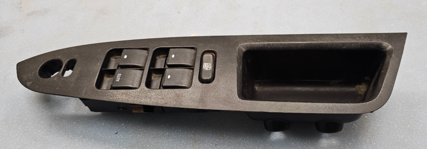 🔥09-16 CHEVY IMPALA LEFT DRIVER MASTER POWER DOOR WINDOW SWITCH BEZEL BLACK