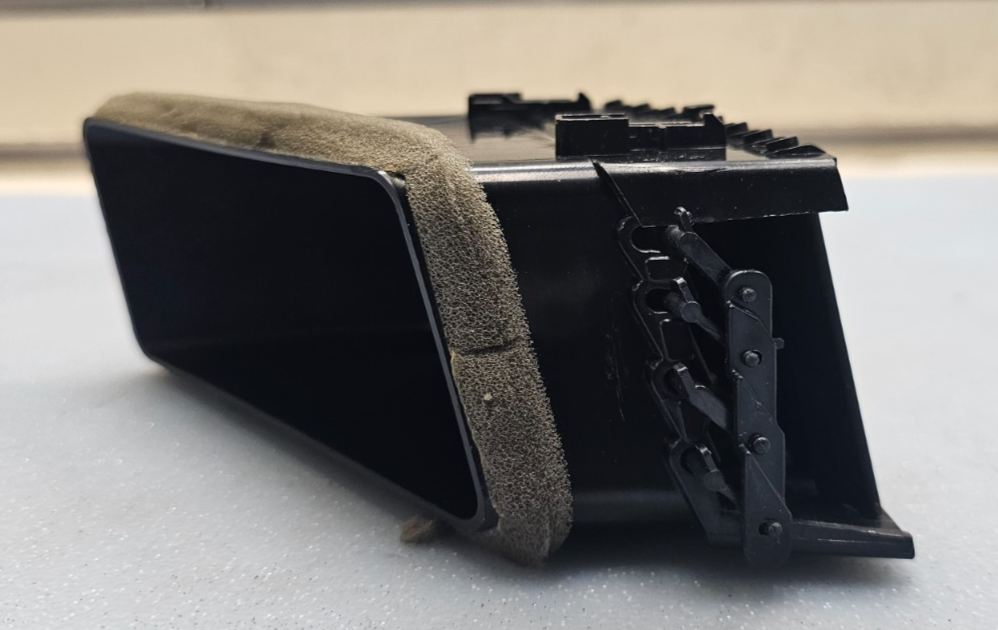 🔥07-10 Mitsubishi Outlander Dash Left Driver Master Air Vent A/C Heater Black