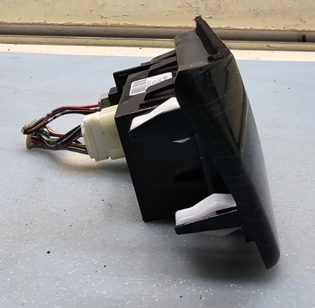 🔥09-11 Mazda 6 Info Trunk Release Opener Switch Button Trim Bezel OEM