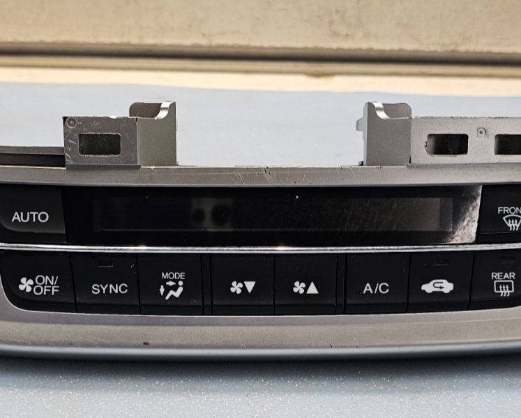 🔥13-15 Honda Accord Dash AC A/C HVAC Heater Temperature Climate Control Silver