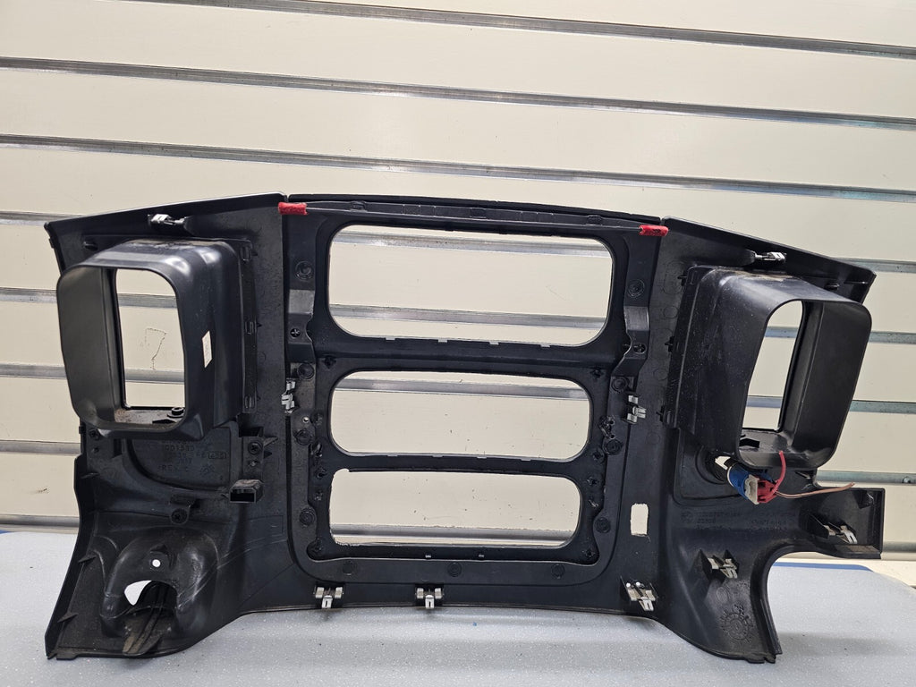 🔥02-05 Dodge RAM Dash RADIO SUUROUND Bezel Climate Trim Panel Storage Black B10