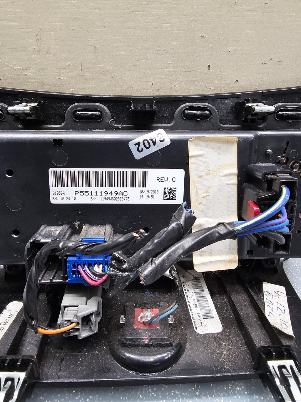 🔥11-14 CHRYSLER 200 DODGE AVENGER DASH A/C HEAT TEMPERATURE CLIMATE CONTROL OEM