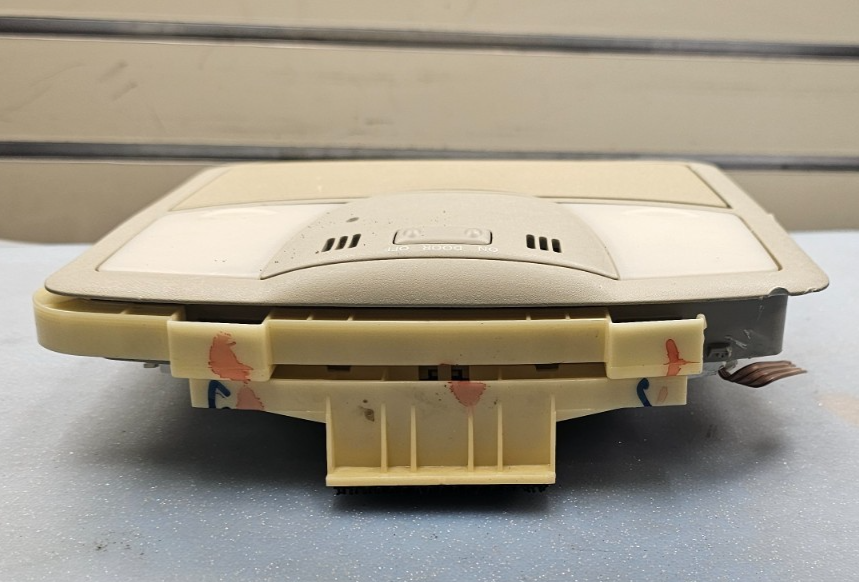 07-12 Nissan Altima Sunroof Overhead Console Dome Light Map Storage Assembly Tan
