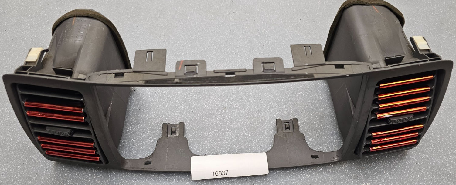 🔥03-08 TOYOTA COROLLA CENTER DASH RADIO BEZEL AIR AC VENT GRILL OEM Black B28
